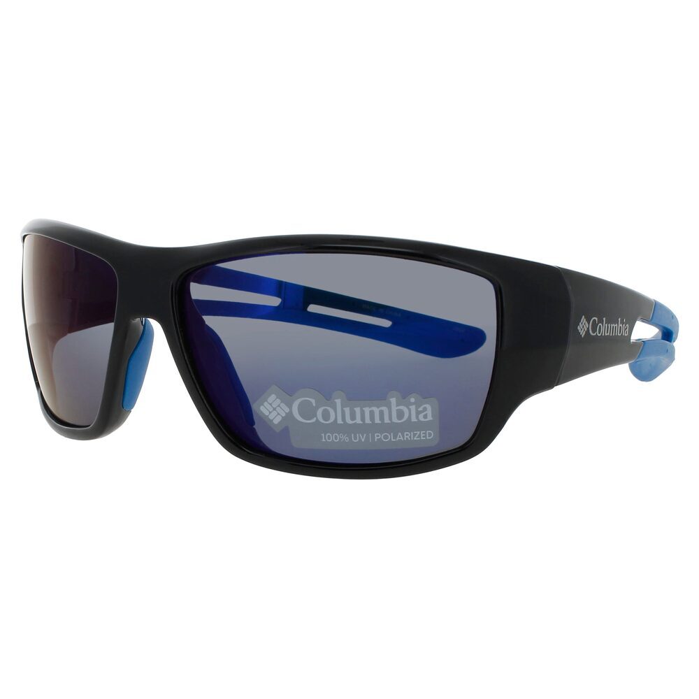 NWT Columbia UTILIZER 011 Black Rectangle Sunglasses 62mm